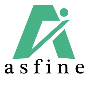 株式会社アスファイン製薬の正方形ロゴ